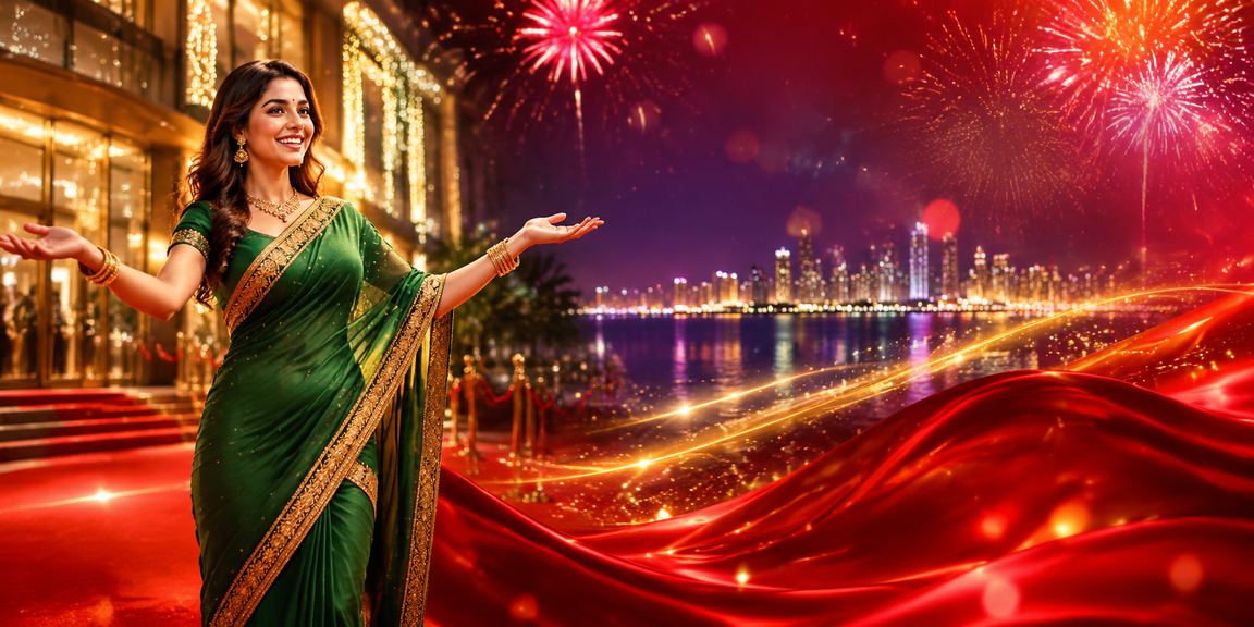 Players enjoying vibrant casino promos in a festive Indian setting